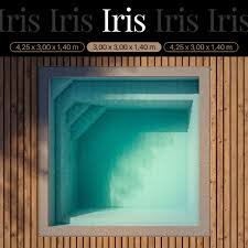 Piscine coque Ceramic de Luxe Iris 1 piscine moins de 10m²